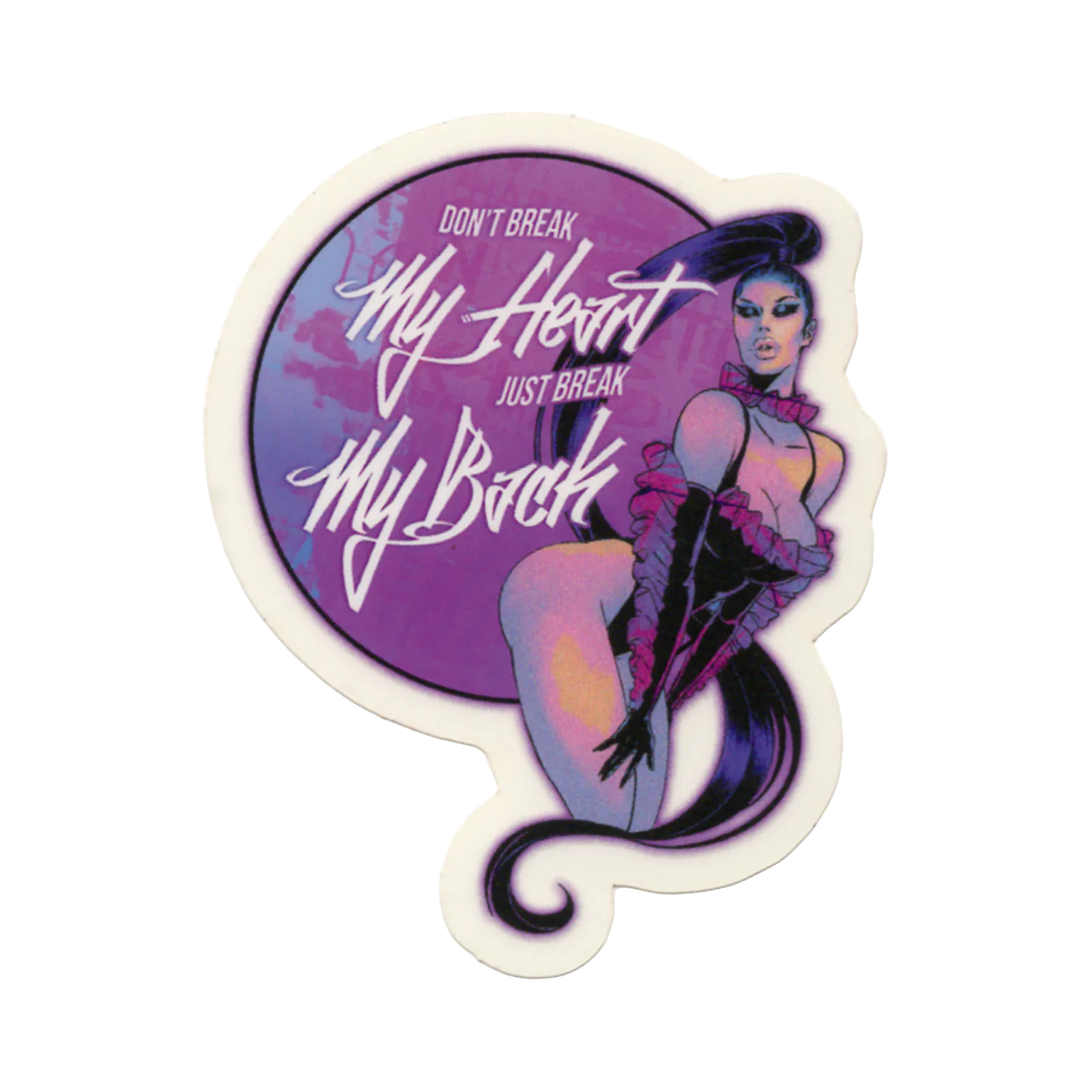 Don't Break My Heart sticker