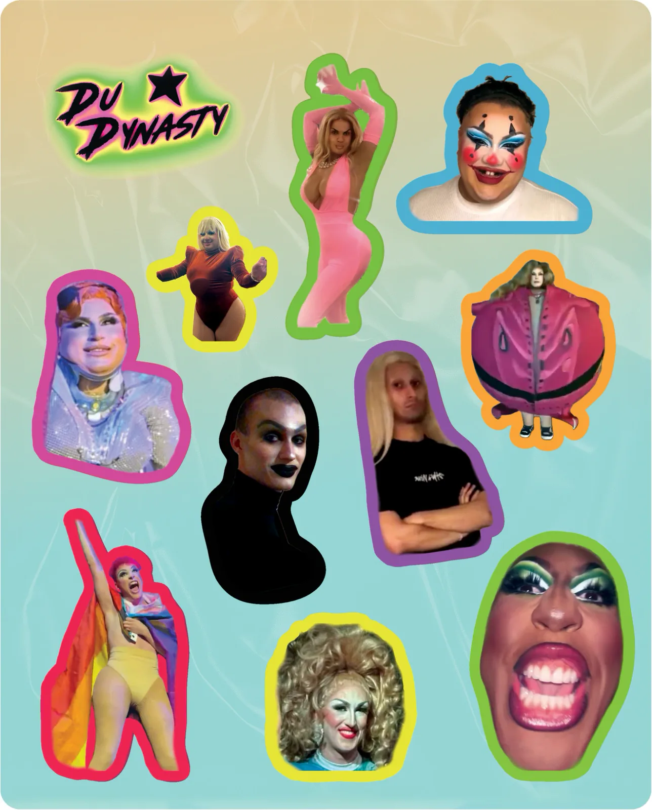 Dynasty Sticker Sheet